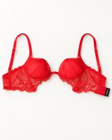 La Perla Spitzen-BH in Rot – Gr. 34 ❤️
