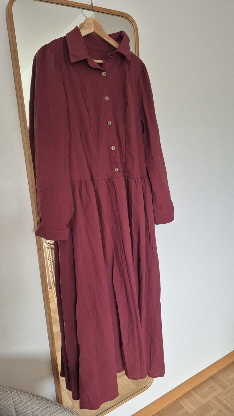 Vestiti: Rotes Kleid mit Knöpfen, Grösse M – Usato da Emmenbrücke venduto da tazuza 1