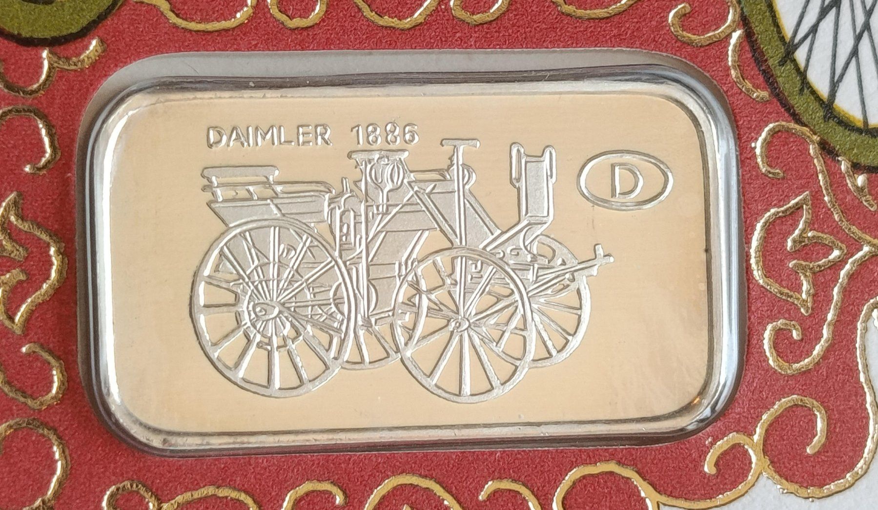Edelmetalle: Numisbrief Oldtimer mit 5 Gramm Silberbarren  ab 1 Fr. – Gebraucht aus Luzern von Vreneli_1 1