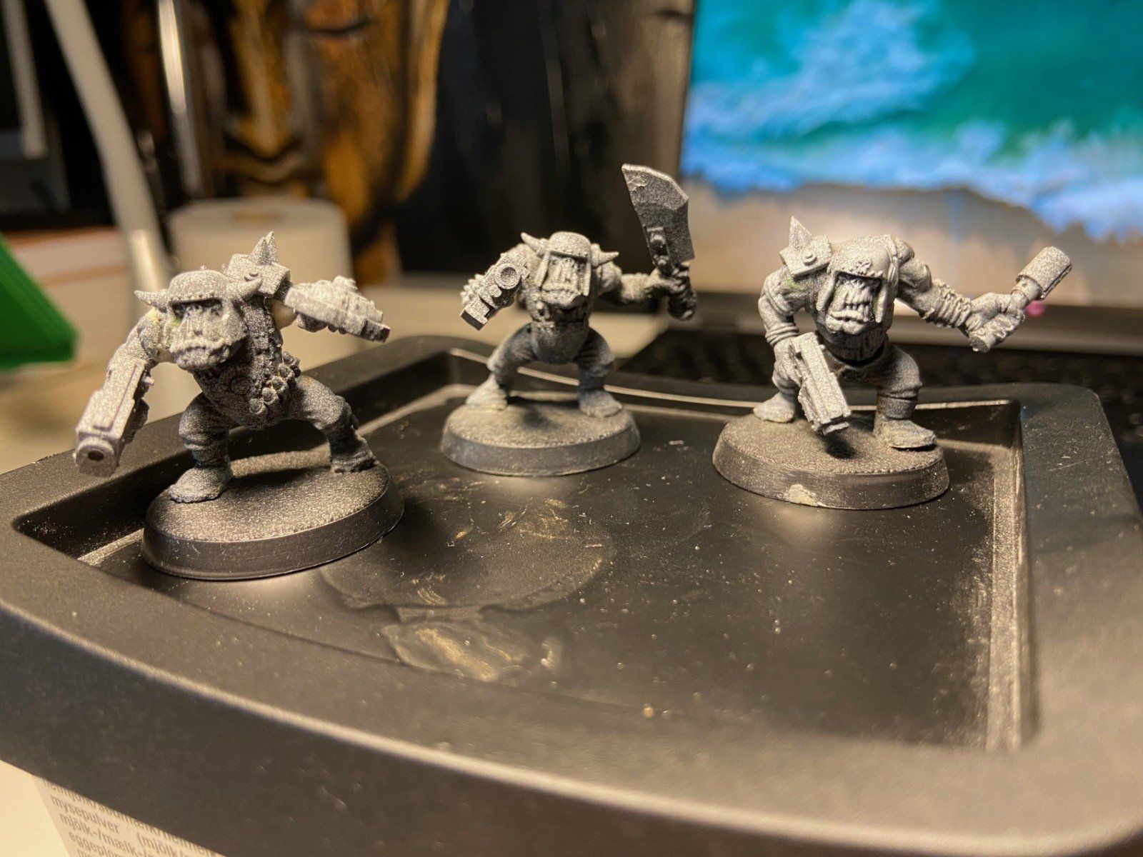 Warhammer 40K Ork Boyz Custom Postures 22 models (Gebraucht) in Baar ...