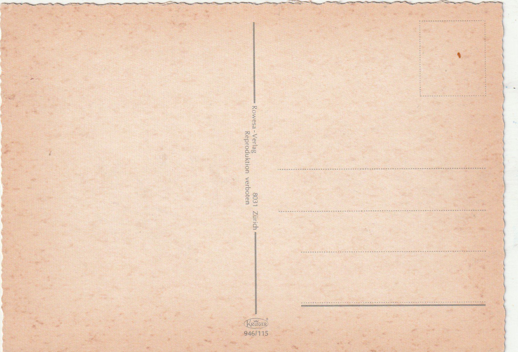 Cartoline postali: Zürich MBK – Usato da Lumbrein venduto da made02 1