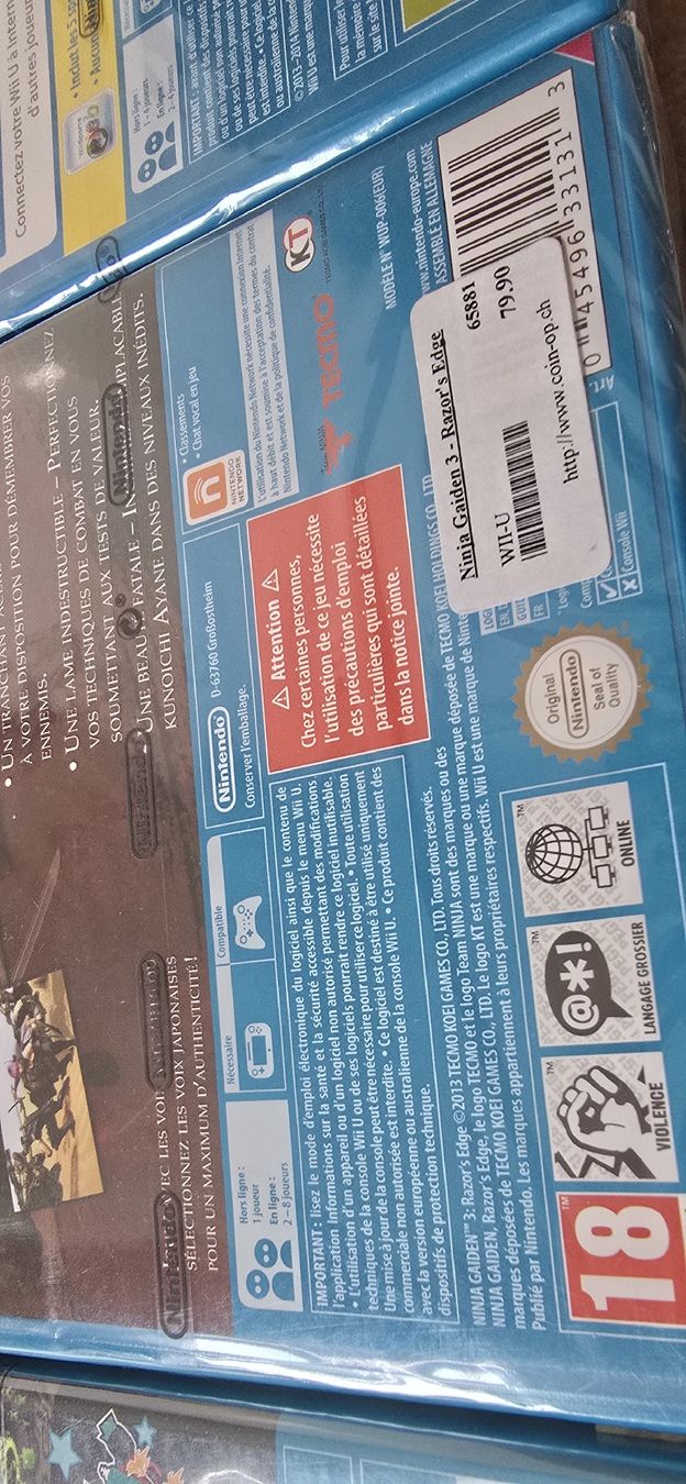 Nintendo Spiele: Wii U Sealead, neuf sous blister – Neu und originalverpackt aus Le Noirmont von desoto55 4