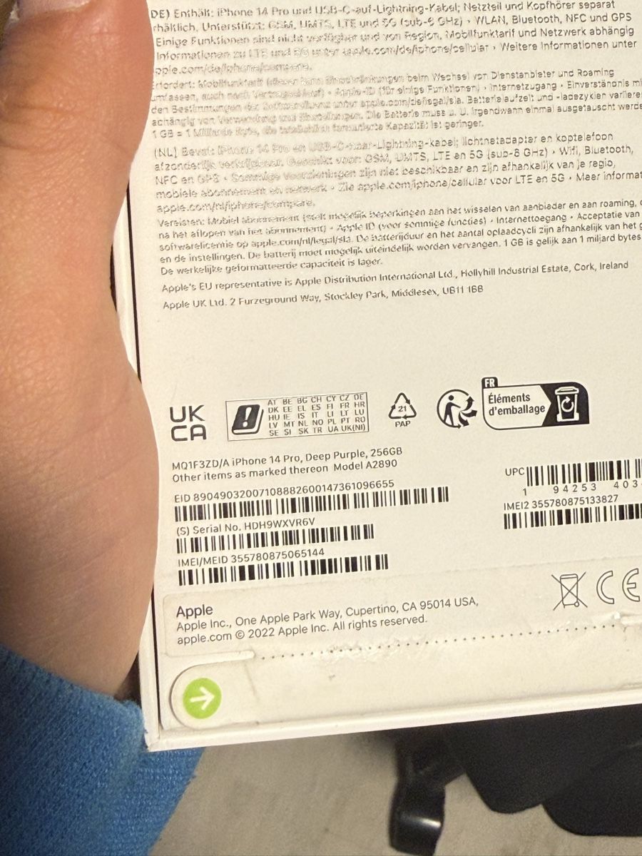 Apple Handys / Smartphones: iPhone 14 Pro 256 GB – Gebraucht aus Zermatt von Smiumiuwu 6