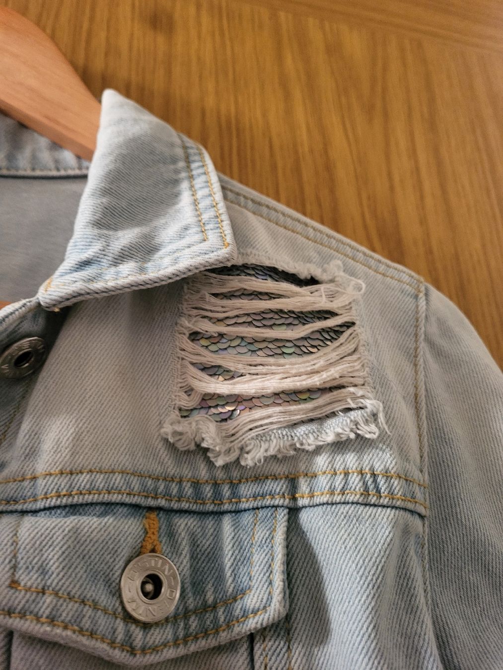 Vestes & Manteaux: Schöne Jeansjacke Gr.164 – D'occasion à Römerswil LU par Estermann1402 2