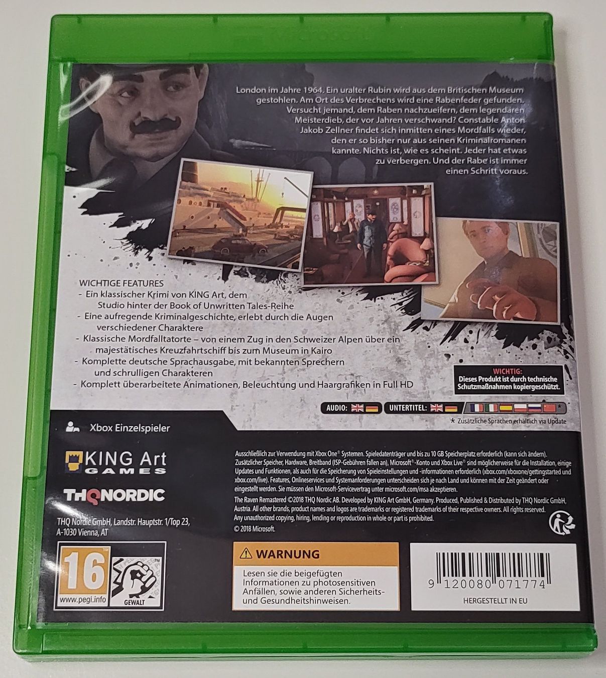 Spiele: Xbox One: The Raven Remastered – Gebraucht aus Uznach von Cheese-Us 1