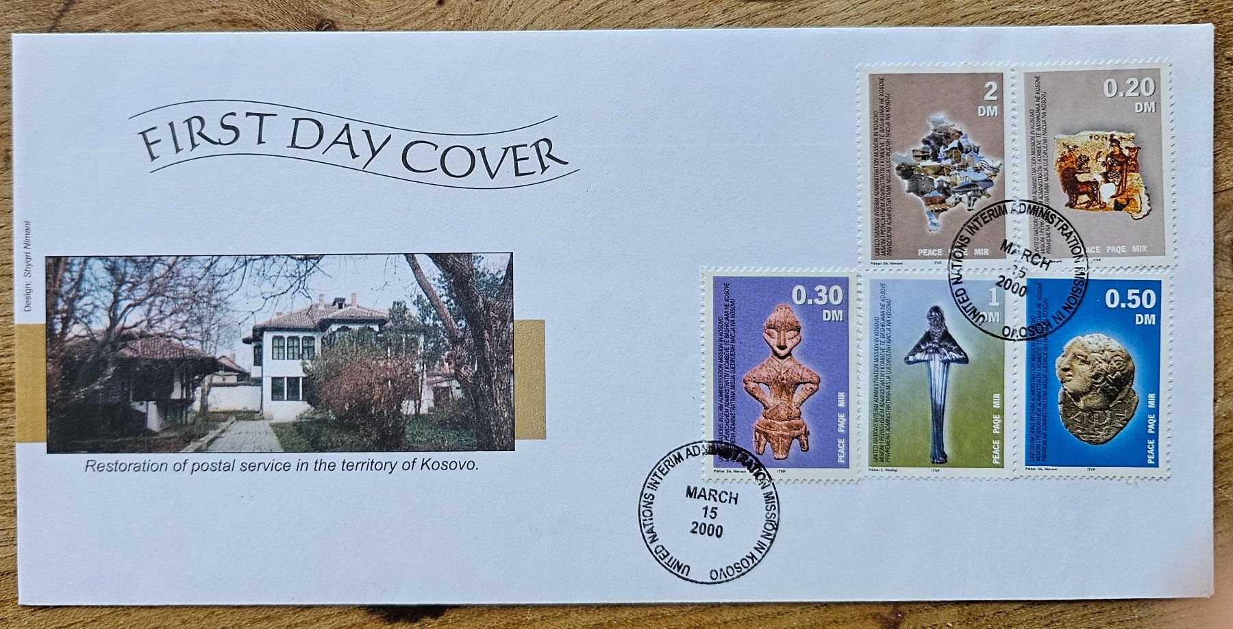 Tous les timbres: FDC KOSOVO, 2000 – Neuf (Voir description) à Les Valettes par Nuba1