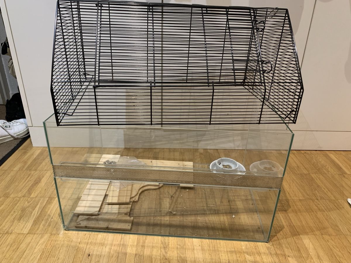 Cages, transport & sécurité: Zwerghamsterkäfig – D'occasion à Cham par Caity