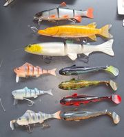 10 Stk Gummifisch Set Top Marken