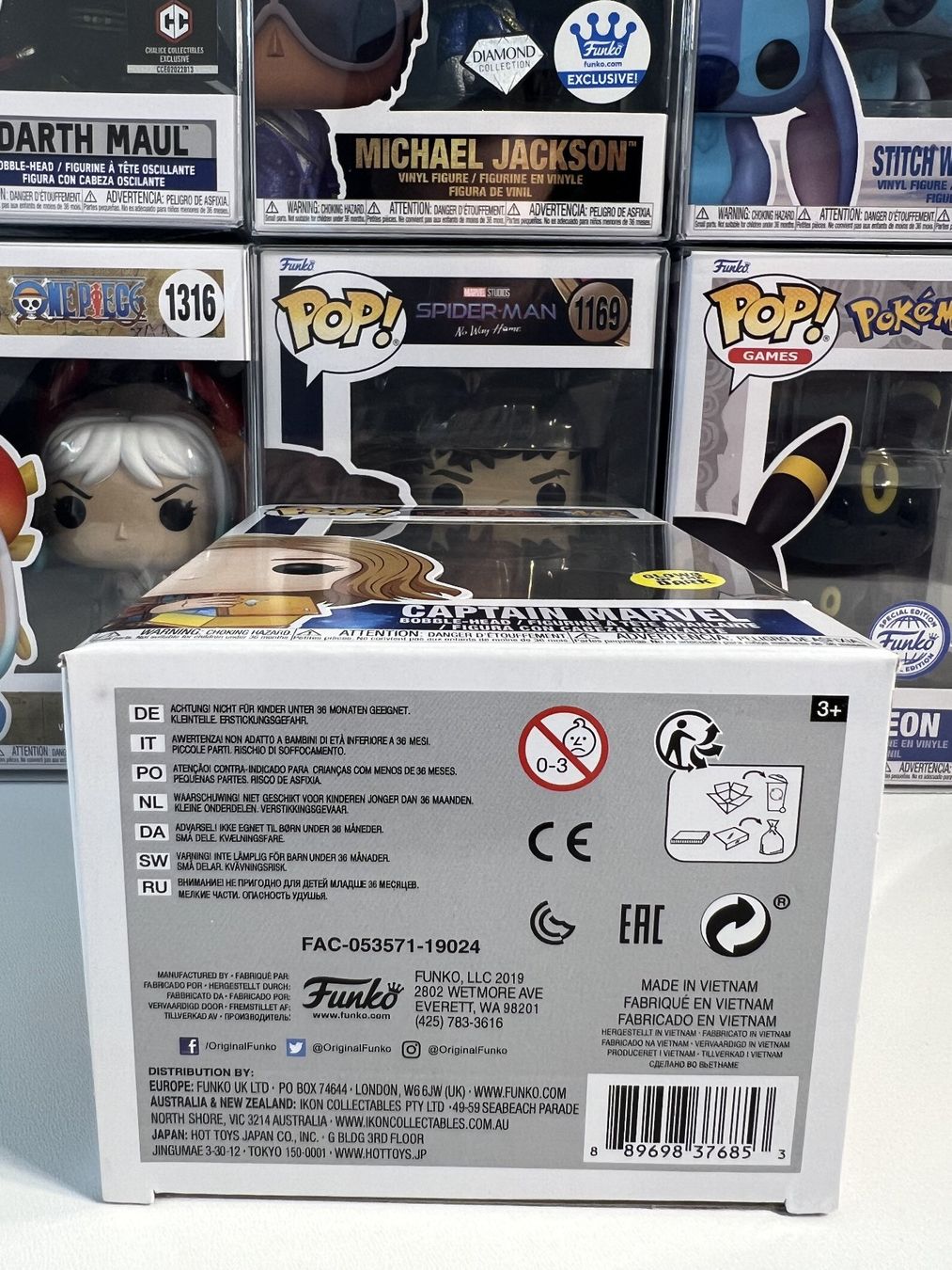 Funko Statuette: Funko POP! Captain Marvel with Lunchbox – Usato da Le Mouret venduto da perfectbijou 5