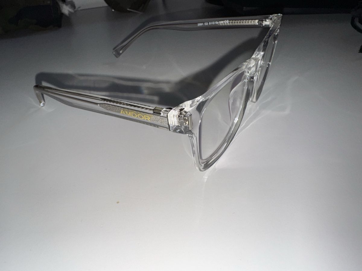 Lunettes & Verres: Transparente Blaulichtfilter Brille (Amdor) – Neuf avec emballage d'origine à Worben par erz_qg6b 1