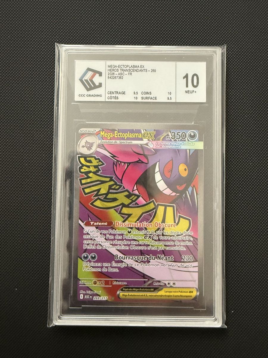Pokémon Sammelbilder & Trading cards: Carte Pokémon Mega-Ectoplasma ASC269 gradé ccc10 – Neu (gemäss Beschreibung) aus La Chaux-de-Fonds von Chacha99