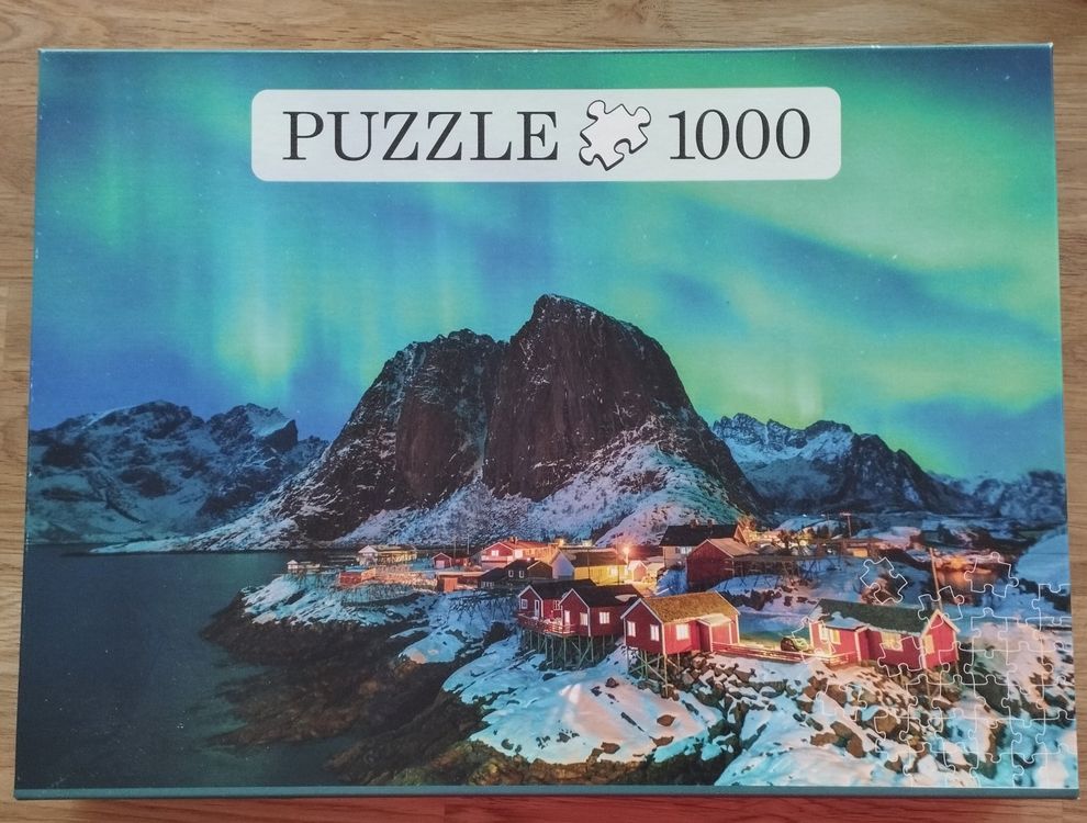 Heye Puzzle „Power Of Nature“ – 1000 Teile, Nordlichter Motiv, Premium-Qualität