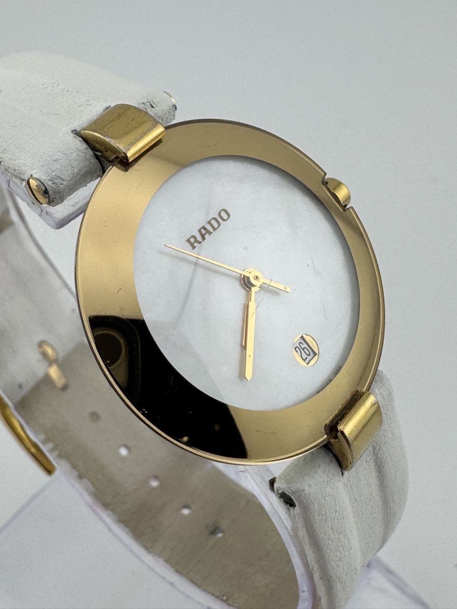 Rado pearl Damenuhr quartz Vintage swiss 