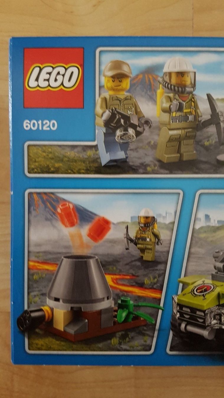 Lego Spielzeuge: LEGO City 60120 Volcano Starter Set Vulkan Starter-Set NEU – Neu und originalverpackt aus Unterseen von Wue411 2