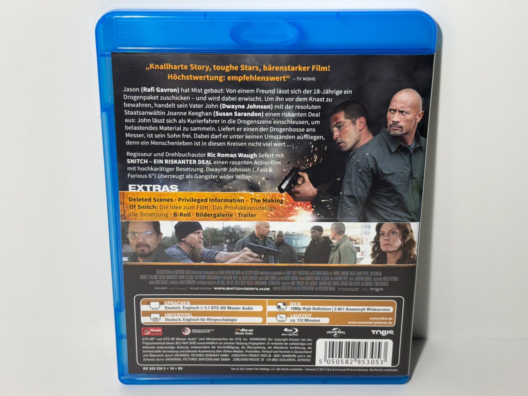 Tutti i DVDs: Snitch - Ein riskanter Deal Blu Ray – Usato da Wilderswil venduto da Sstriker 1
