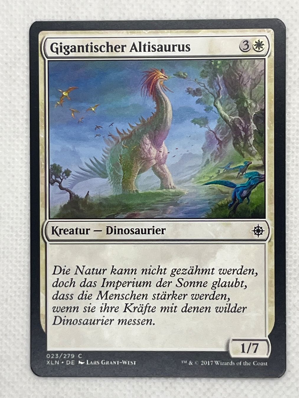 Magic The Gathering Carte collezionabili: Magic The Gathering: Gigantischer Altisaurus MTG Card – Usato da Hinterkappelen venduto da Kim1992
