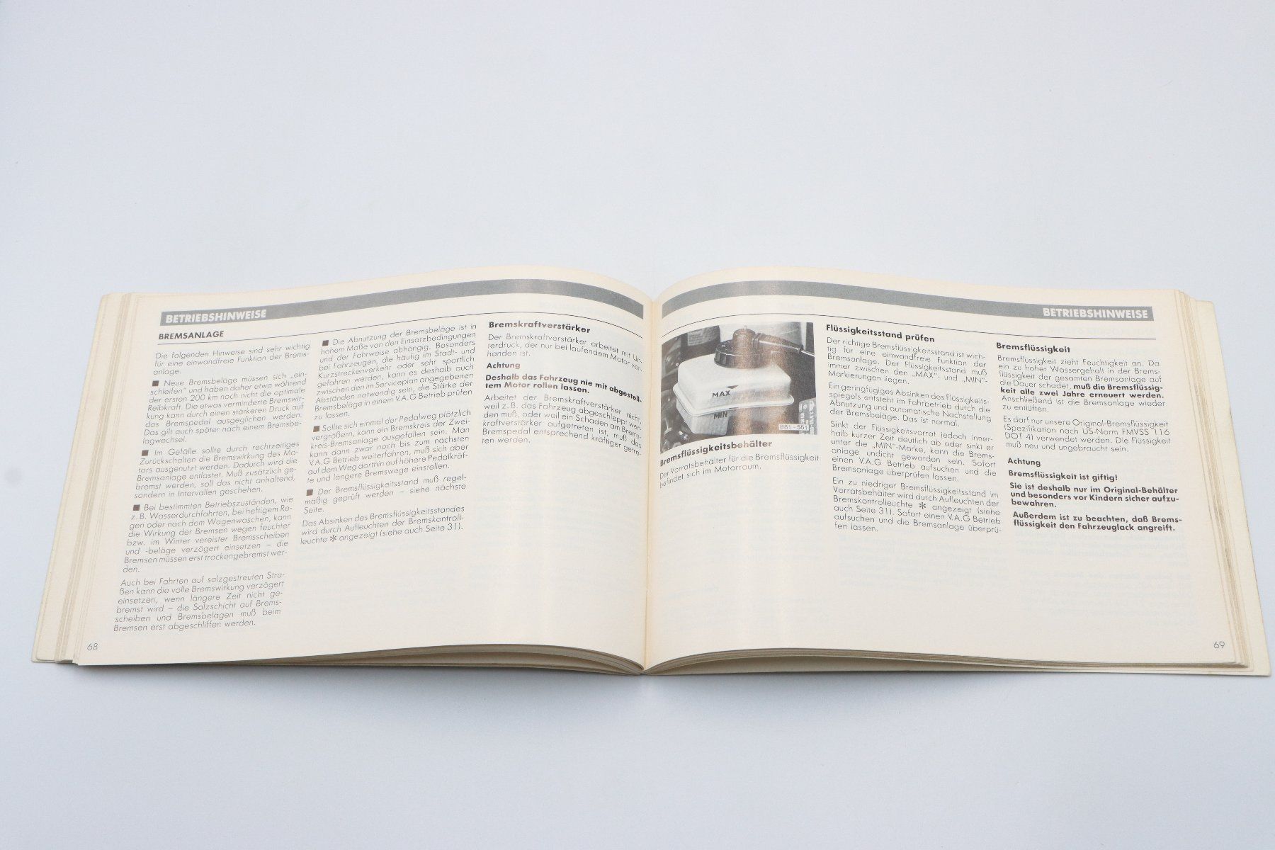 VW Documenti: VW Passat 1986 Betriebsanleitung – Usato da Bühl b.Aarberg venduto da Collectorpassions 8