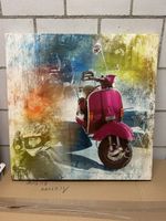 Cooles Wandbild mit Roller Motiv, super Zustand, Top!