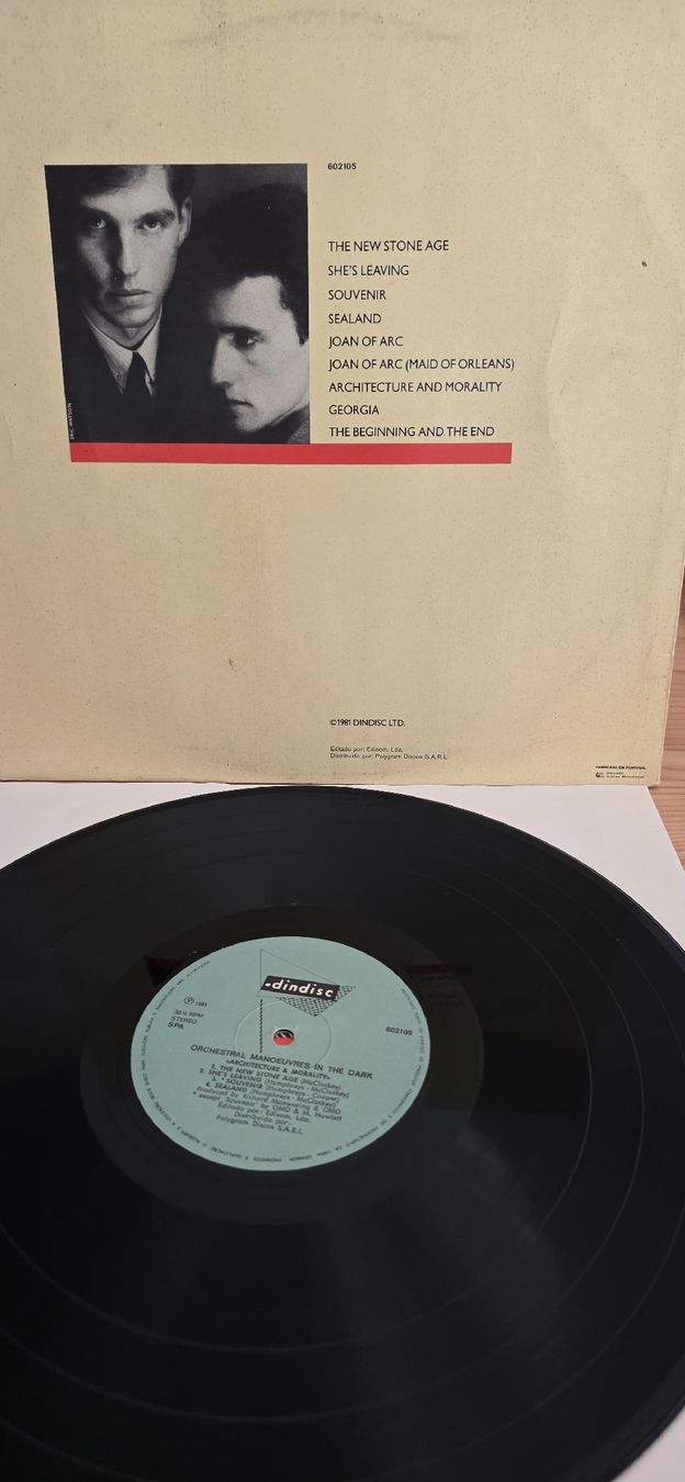 Schallplatten: OMD Architecture & Morality, éditionportugais 1981,G – Gebraucht aus Yvonand von RF-VINYL 2
