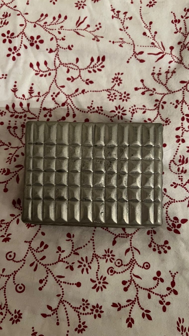 Alle Dekorationen: • Schatulle / Box aus Zinn • – Gebraucht aus Basel von mendoza13 2