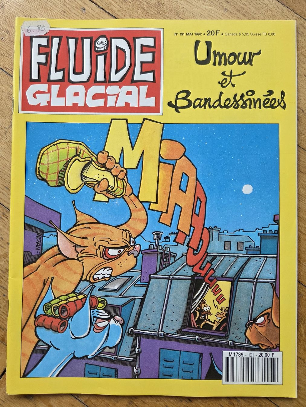 Fumetti: Fluide Glacial N° 191 Mai 1992  – Usato da Territet venduto da Cenh