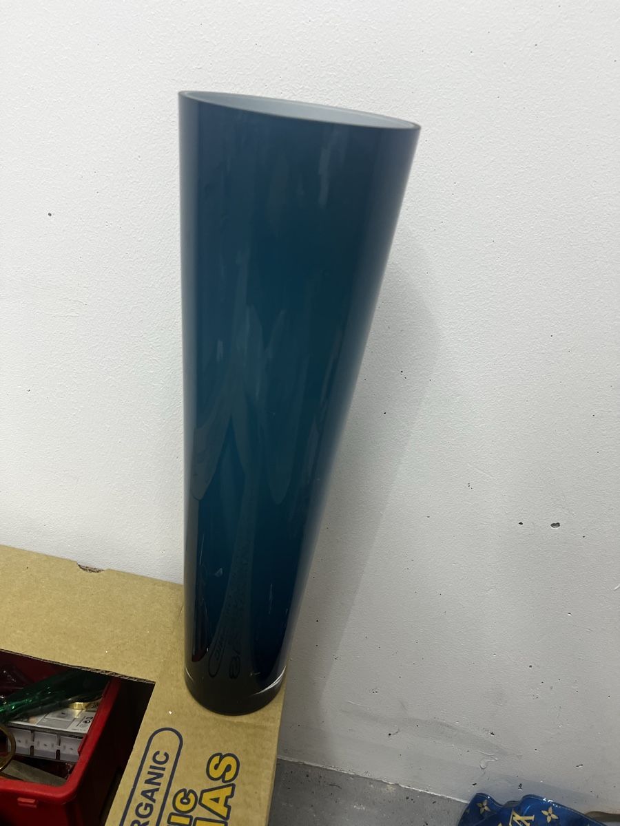 Vase & Récipients: Grosse Glasvase blau – D'occasion à Wettingen par NickInc