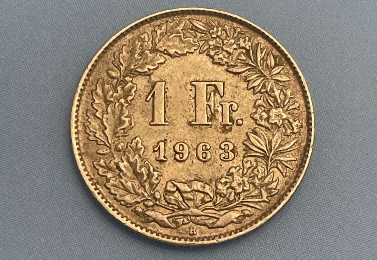 Toutes les monnaies: 1 Fr. 1963 unz. – D'occasion à Meilen par Silver-Rules