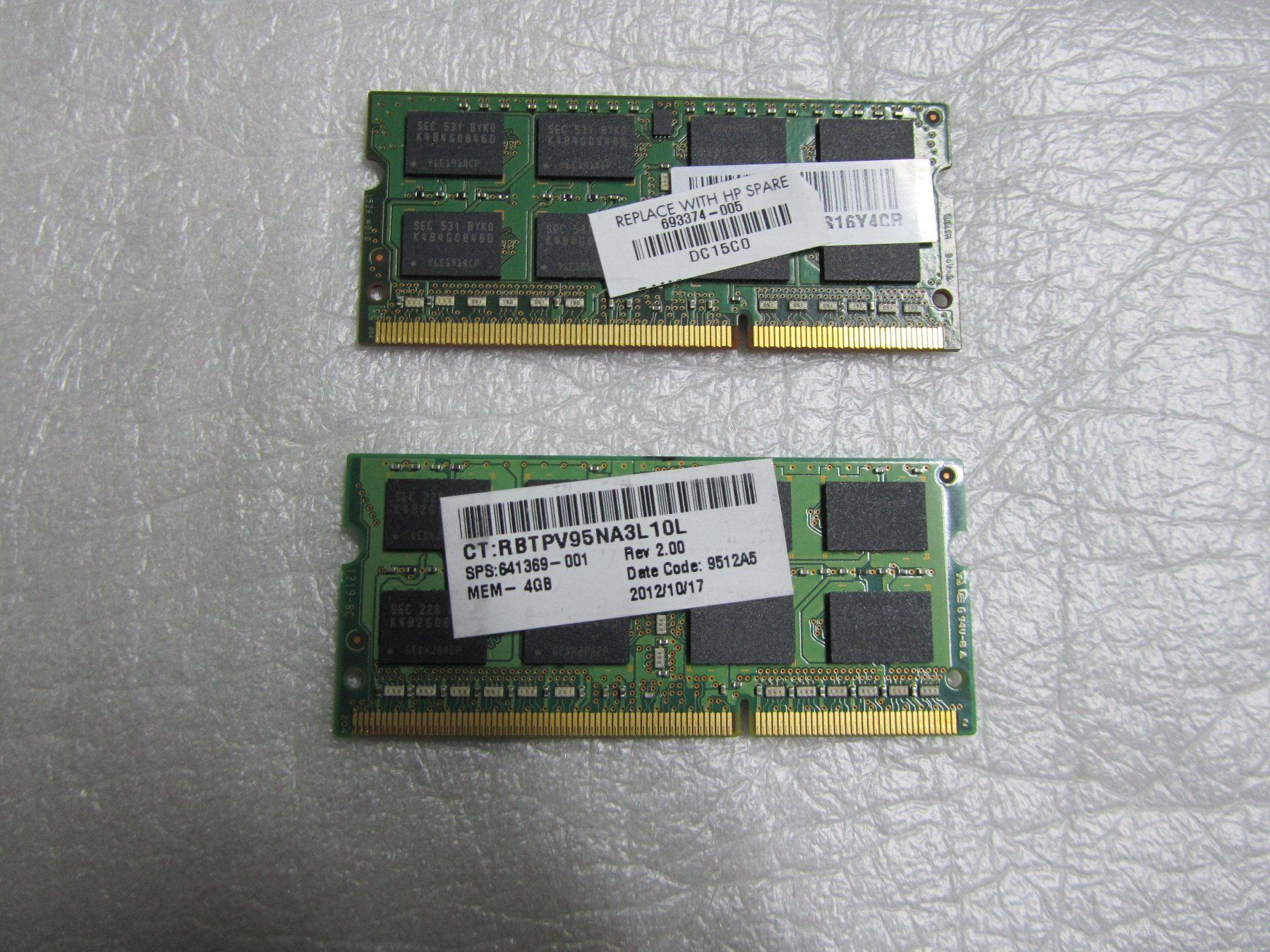 Samsung Memory / RAM: Laptop Memory Ram 12GB – Gebraucht aus moosseedorf von RTN10 2