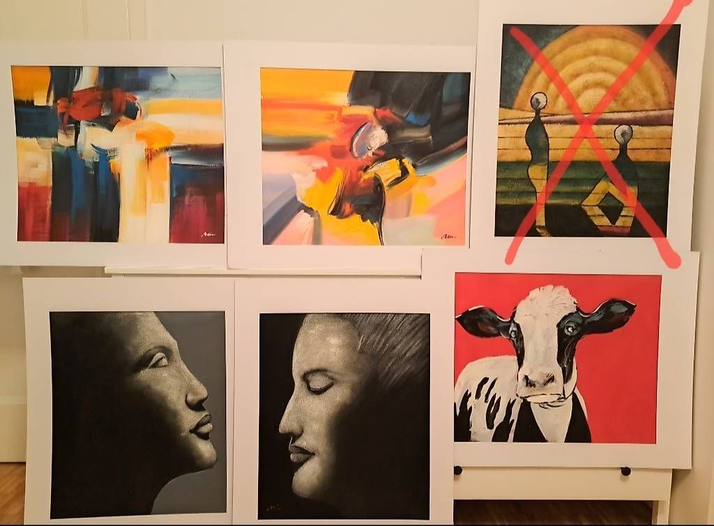 Tableaux: Ganze Kunstkollektion 20  Ölgemälde – D'occasion à Bern par mar_8npr 2