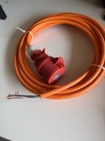 Kabel mit CEE Stecker PUR 16A 3 polig orange guter Zust