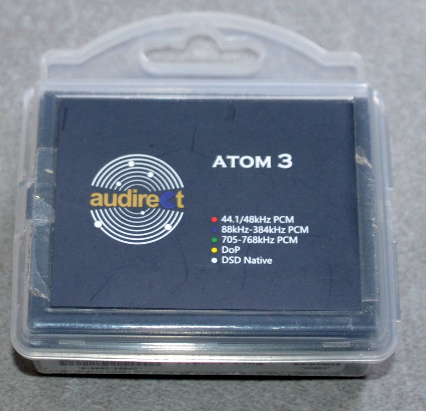 Amplificatori: Audirect Atom 3 HiFi Audio Portable Decoding Headphone Ampli – Nuovo e nell'imballaggio originale da Collonges venduto da arashee