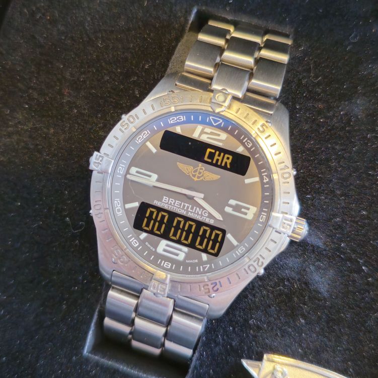 Breitling Aerospace, full set, révisée par Breitling! (Neu (gemäss