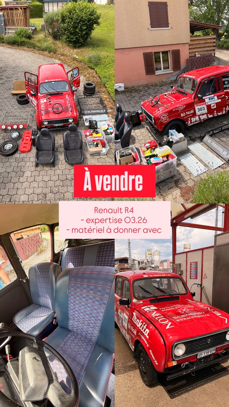Renault Automobili: Renault R4 4L – Usato da Lavigny venduto da Lea_9rxv