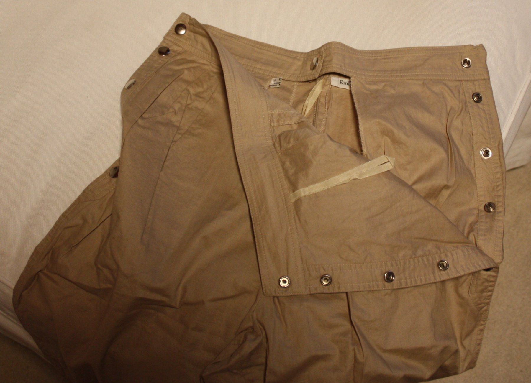 Pantaloni: Hose EMILLIO CARDUCCI beige Gr. 40 – Usato da Flüelen venduto da Diversicum-Vintage 7