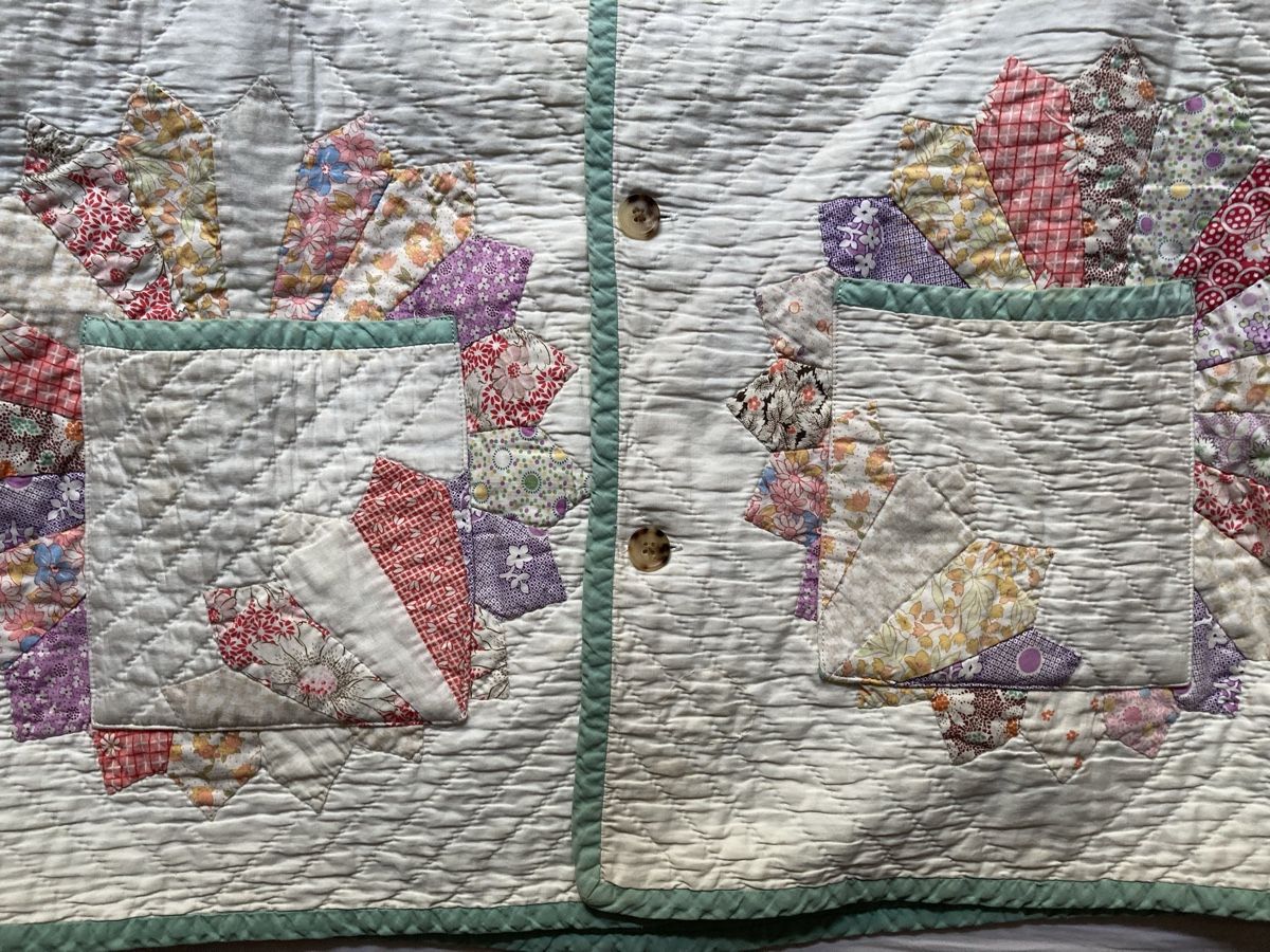 Vestes: exceptional 1 of 1 quilted patchwork bode jacket – Neuf avec emballage d'origine à Wilen b. Wollerau par samstag 3