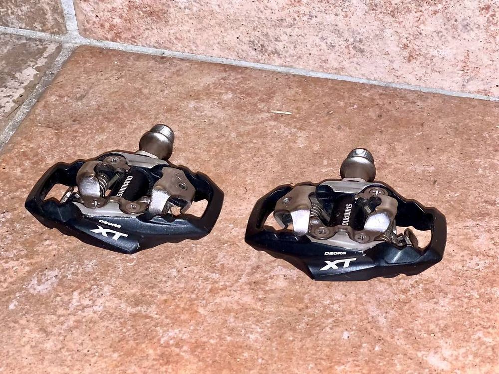 Pédales Plates Shimano Deore RD-MT61 - 9/16'' - Occasion