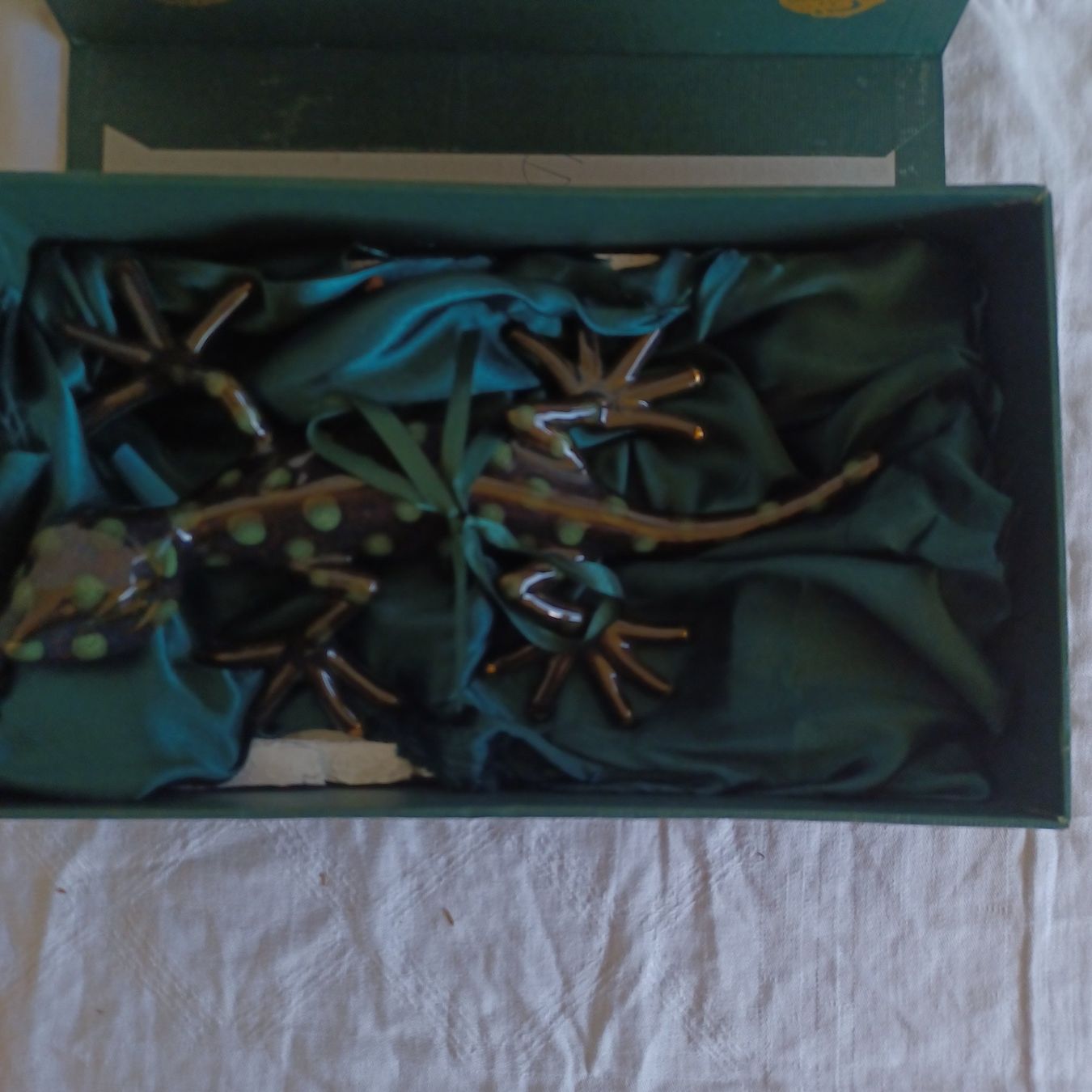 Figuren: Lino Pinelli's Gecko Dekofigur Keramik Figur Eidechse Lizard – Gebraucht aus Abtwil SG von luupsy 2