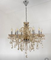 Eleganter Kristall Kornleuchter 8 flammig
