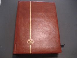 Briefmarkeneinsteckbuch, weisse Seiten, Occasion