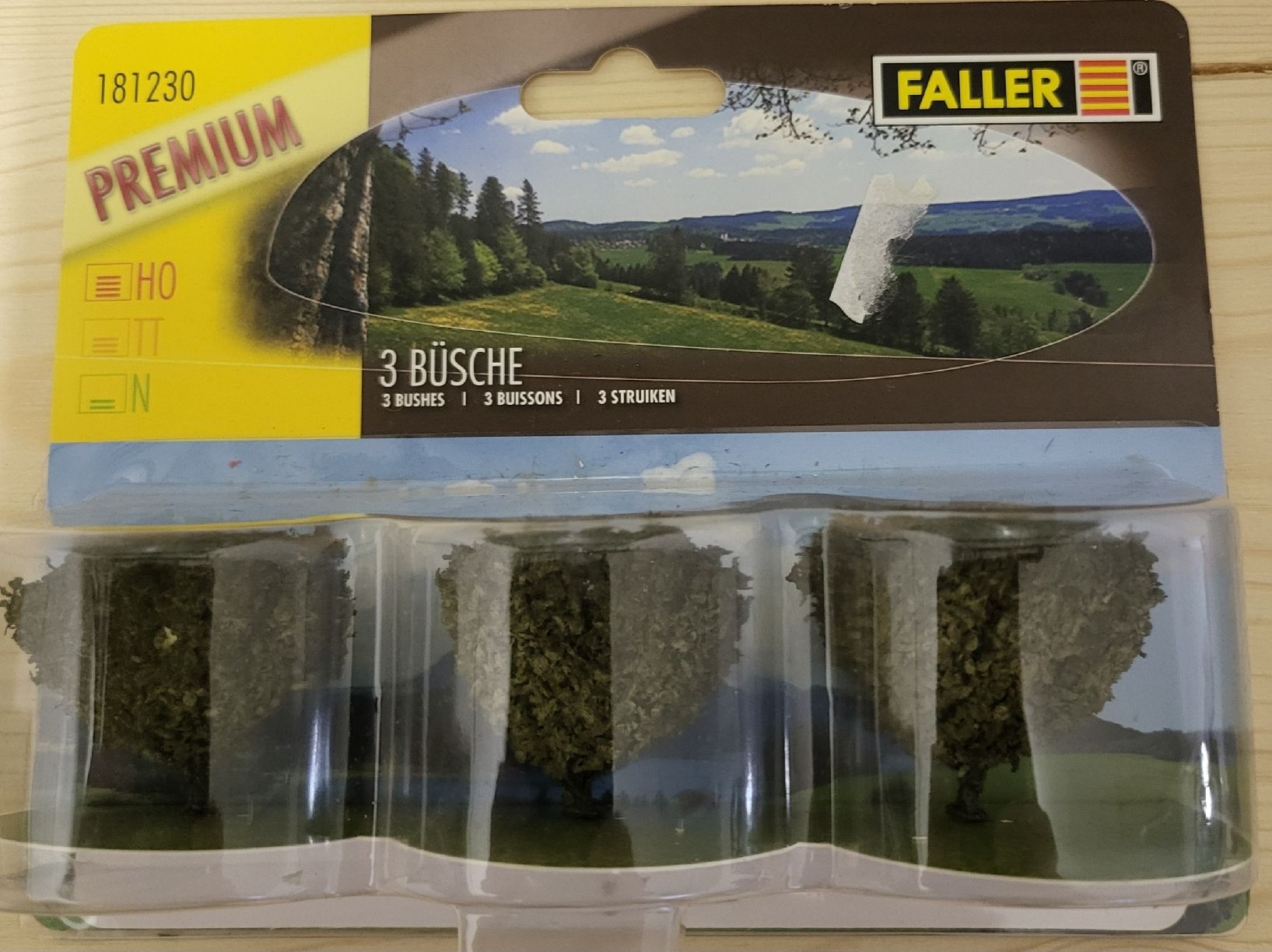 Faller Modellini di ferrovie: Faller 181230 Büsche Set – Nuovo e nell'imballaggio originale da Malters venduto da minitrix79