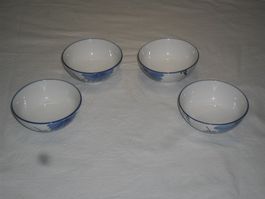 4 Stk. Teetassen / Teeschalen / Reisschalen