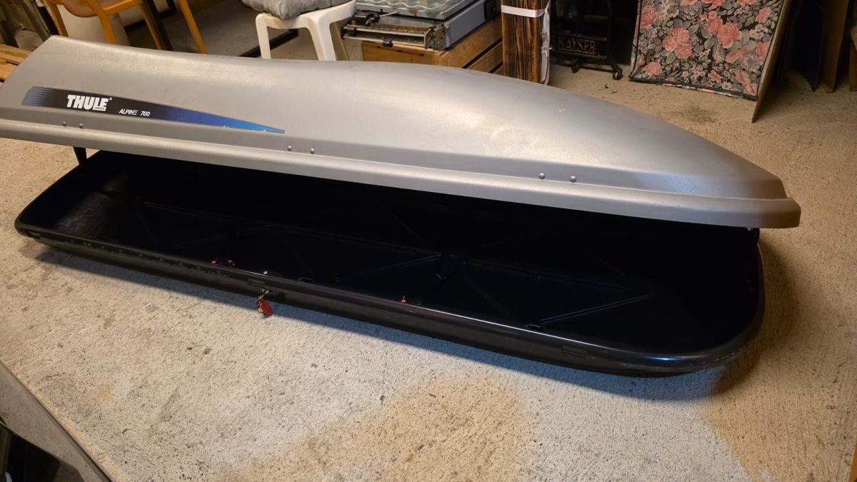 Thule Dachboxen: Dachbox Thule Alpine 500 gut erhalten – Gebraucht aus Rümlang von Salvisberg-Allround 2