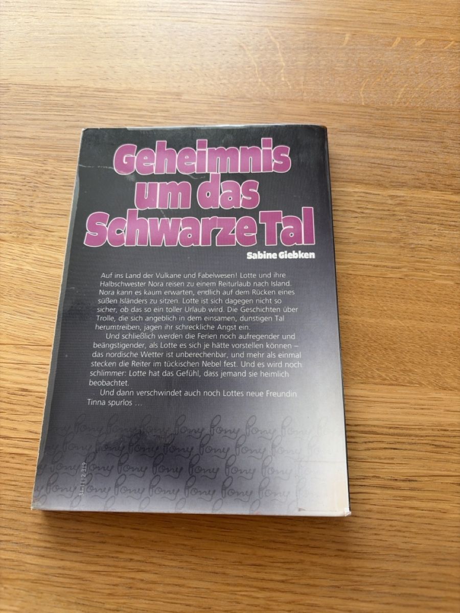 Libri: Geheimnis um das schwarze Tal – Usato da Galgenen venduto da Hawaii021 1
