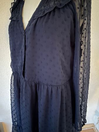 Naf Naf Kleid Dunkelblau Gr. 42