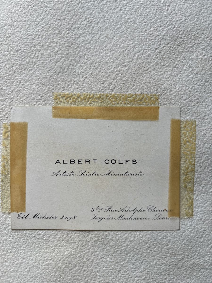 Gemälde: Albert Colfs - 19 ème – Gebraucht aus Sion von pasadena1914 3