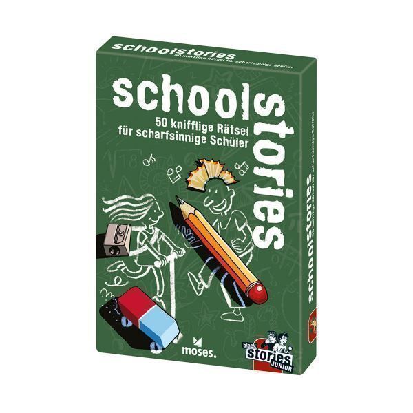 Giochi: Rätsel School Stories Junior, moses neu – Nuovo e nell'imballaggio originale da Turbenthal venduto da TopToys