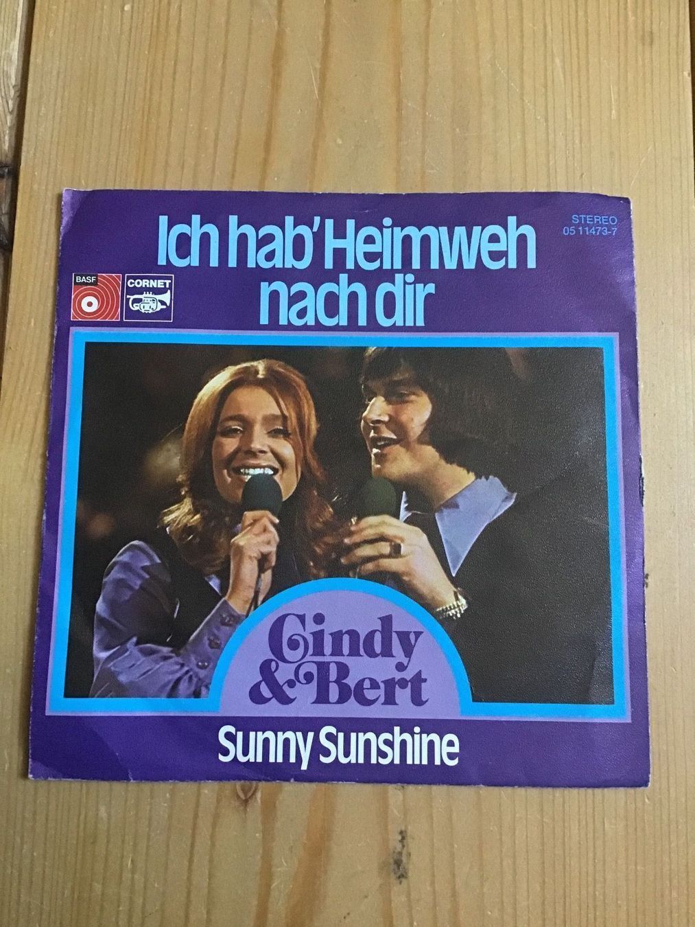 Dischi in vinile: single, Cindy & Bert, ich hab heimweh nach dir – Usato da Liestal venduto da ozo2005