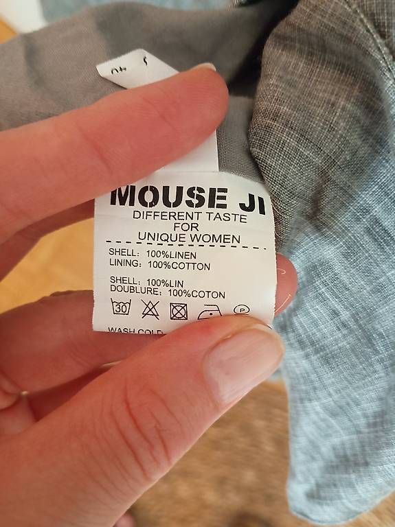 Jacken: Asymmetrische spezielle Leinenbluse/Blazer – Gebraucht aus Zürich von Melianea 3