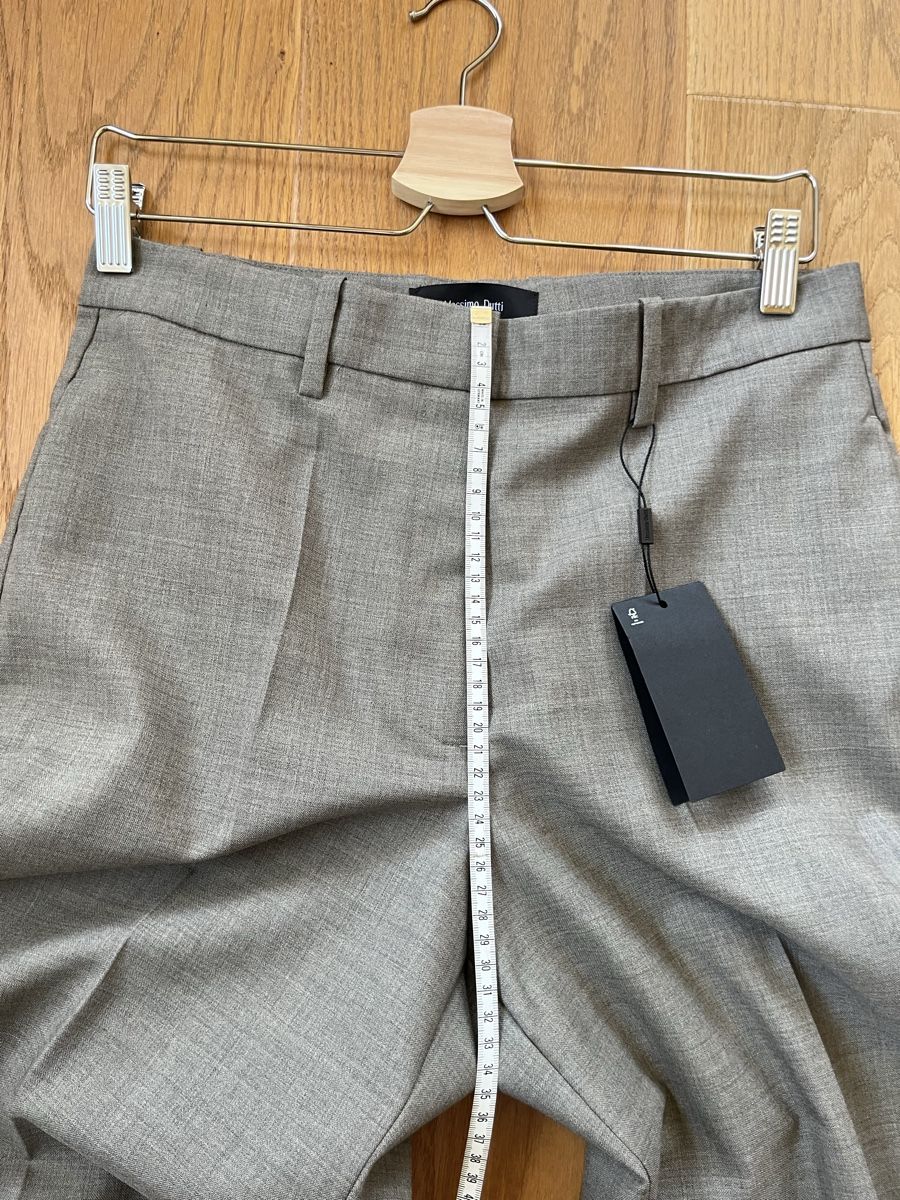 Massimo Dutti Pantaloni: Massimo Dutti Anzughose Gr.38 Wolle 100%, NEU – Nuovo e nell'imballaggio originale da Wädenswil venduto da Iana32 5
