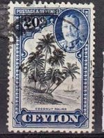 Ceylon, Mi 222 ⊙, KW € 3.50